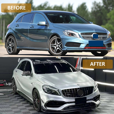Αναβάθμιση μπροστινής σχάρας GT για το 2020- Mercedes Benz W176 A Class Body Kit AMG Design