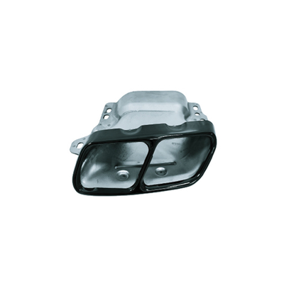 Mercedes-Benz CLA W117 2013-2019 τέσσερις εξόδους λαιμό μαύρο χρωμικό σωλήνα ακουστικού