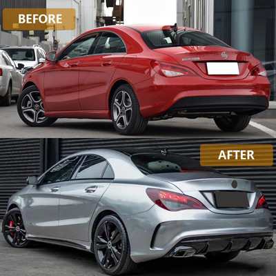 CLA Class W117 2013-2019 Tail Pipe Αναβαθμίστε το αυτοκίνητό σας με αυτό το αξεσουάρ Mercedes Benz
