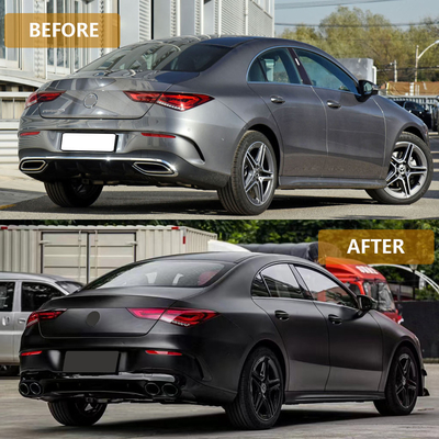 Mercedes Benz CLA W118 Πίσω προφυλακτήρας και διάχυτος χείλος με εξάτμιση λαιμού Άλλα μέρη του σώματος