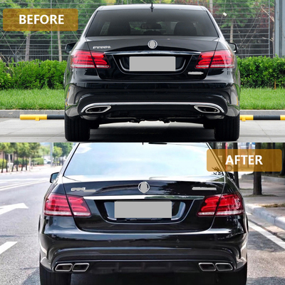 Συσκευές σώματος για την Benz W212 E63 ΣώμαΚίτ αναβάθμιση 2014-2015 E-Class Μπροστά πίσω προφυλακτήρα ΣώμαΚίτ