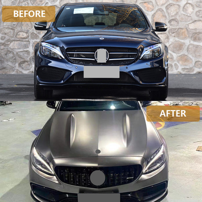 100% δοκιμασμένη αναβάθμιση για την Mercedes Benz C-Class W205 Motor Hood 2015-2018 Αναβάθμιση τώρα