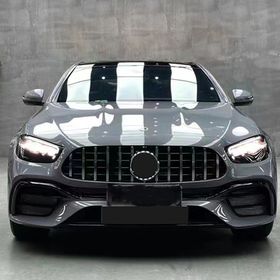 E-Class W213 2016- AMG 21-23 Κουτί σώματος Προφυλακτήρες αυτοκινήτου Μπροστά χείλος πίσω διάχυτρο εξάτμισης Συμβουλές πλευρικές φούστες για Benz