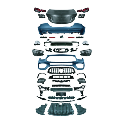 E-Class W213 2016- AMG 21-23 Κουτί σώματος Προφυλακτήρες αυτοκινήτου Μπροστά χείλος πίσω διάχυτρο εξάτμισης Συμβουλές πλευρικές φούστες για Benz
