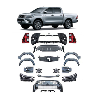100% Δοκιμασμένο 2021 HILUX ROCCO GR Type Diesel Pickup 4x4 Αναβαθμισμένο στο τελευταίο μοντέλο από την Toyota
