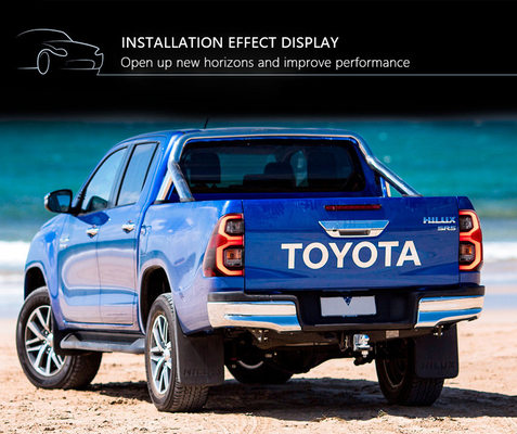 Δοκιμασμένα πίσω φώτα Hiace 2020 για το Toyota Hilux Rocco DRL Φωτό σταθμού σήματος στροφής φρένων