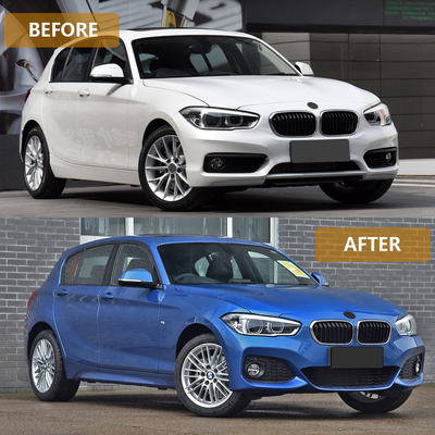 BMW Σειράς 1 F20 15-18 MT Στυλ Upgrade Side Skirt Fenders για το 2010- Εγκατάσταση αυτοκινήτου