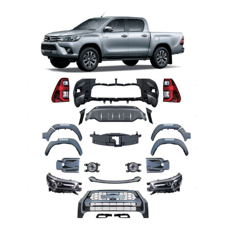 100% Δοκιμασμένο 2021 HILUX ROCCO GR Type Diesel Pickup 4x4 Αναβαθμισμένο στο τελευταίο μοντέλο από την Toyota