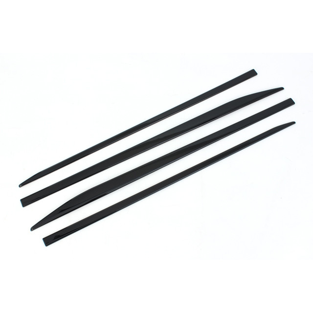 4PCS ABS Τρίμινγκ Πύλης Τρίμινγκ για Toyota Corolla 2004-2013 Σχήμα ονομαστικού σχεδιασμού ABS