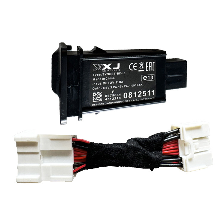 Ελφ Γουίλφα 30 Σειρά Κέντρο Μετατροπής PD/USB φορτιστή καθίσματος για ALPHARD/VELLFIRE 2018-